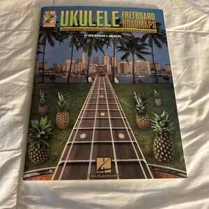 Ukulele Fretboard Roadmaps CD & Book – Hal Leonard NEW